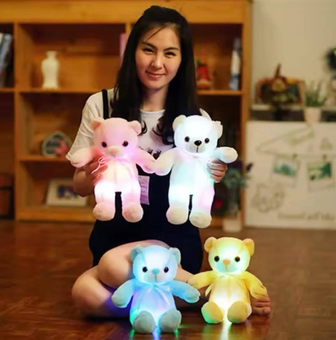 Peluche oso con luz