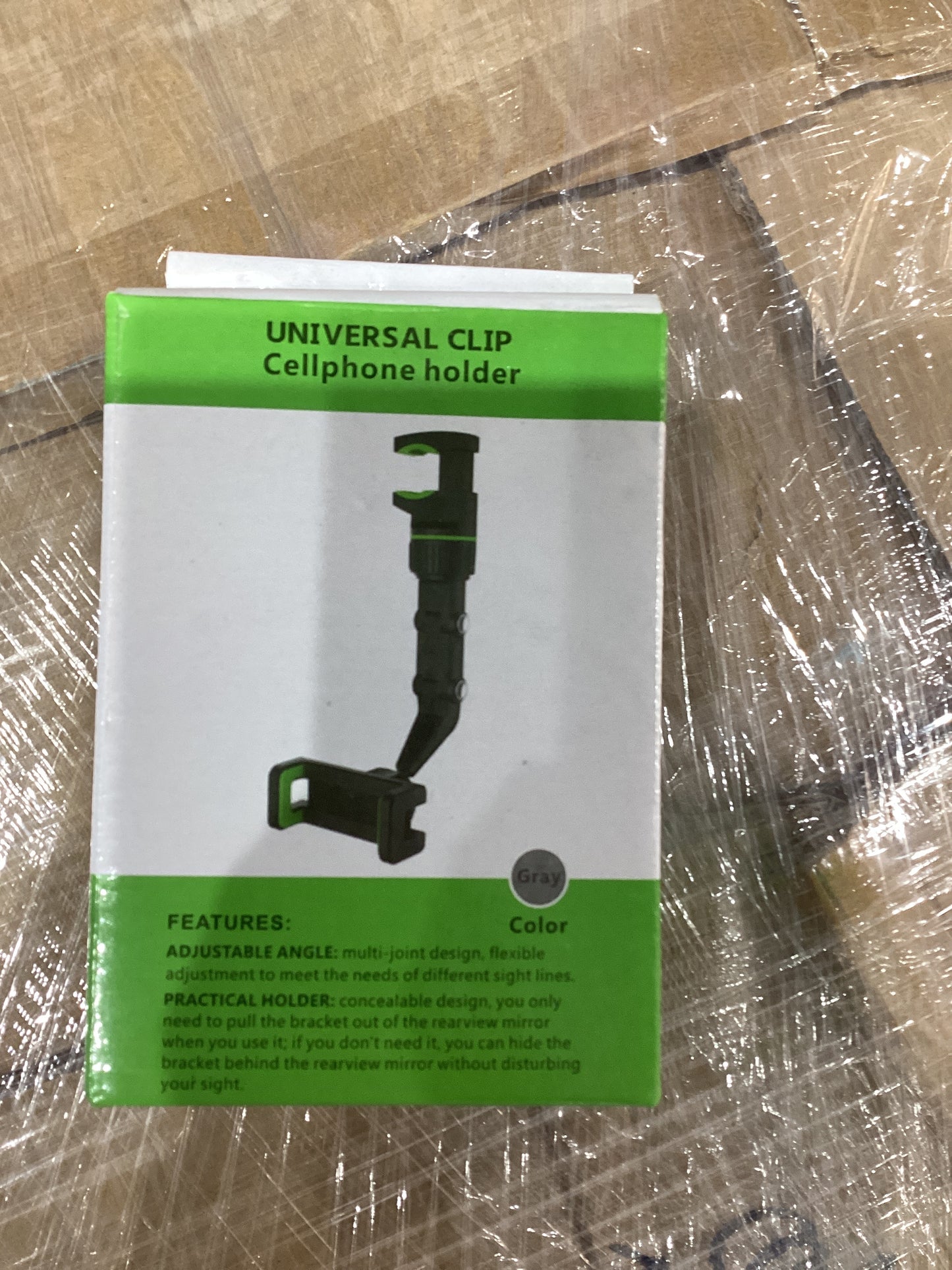 Universal clip celphone