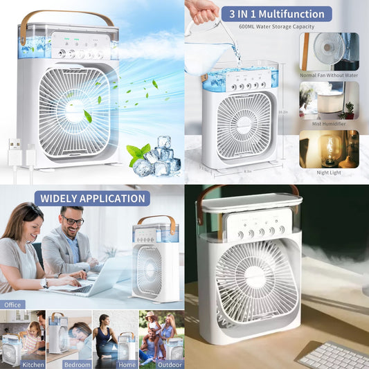 VENTILADOR HUMIDIFICADOR