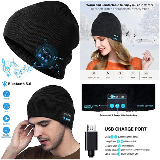 Gorro Music 5.0 para escuchar música