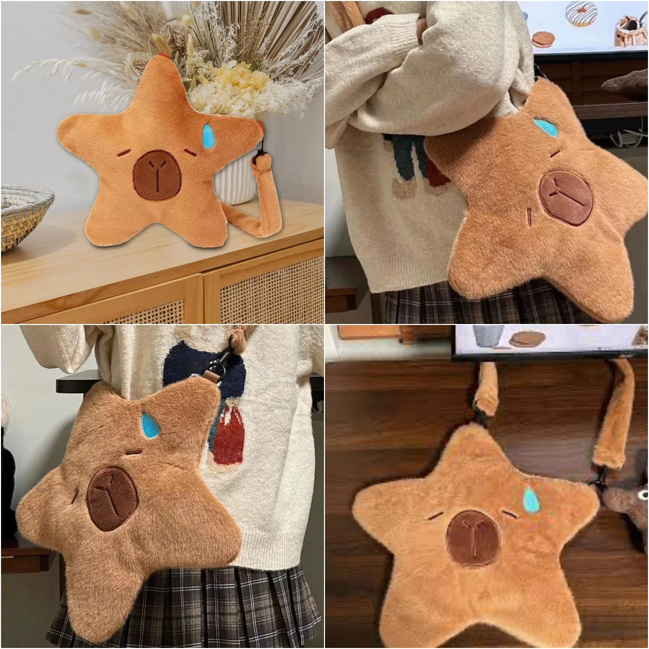 Mochila estrella capibara