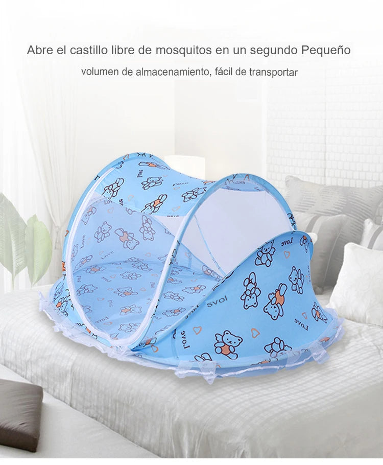 CUNA MOSQUITERO PLEGABLE BABY