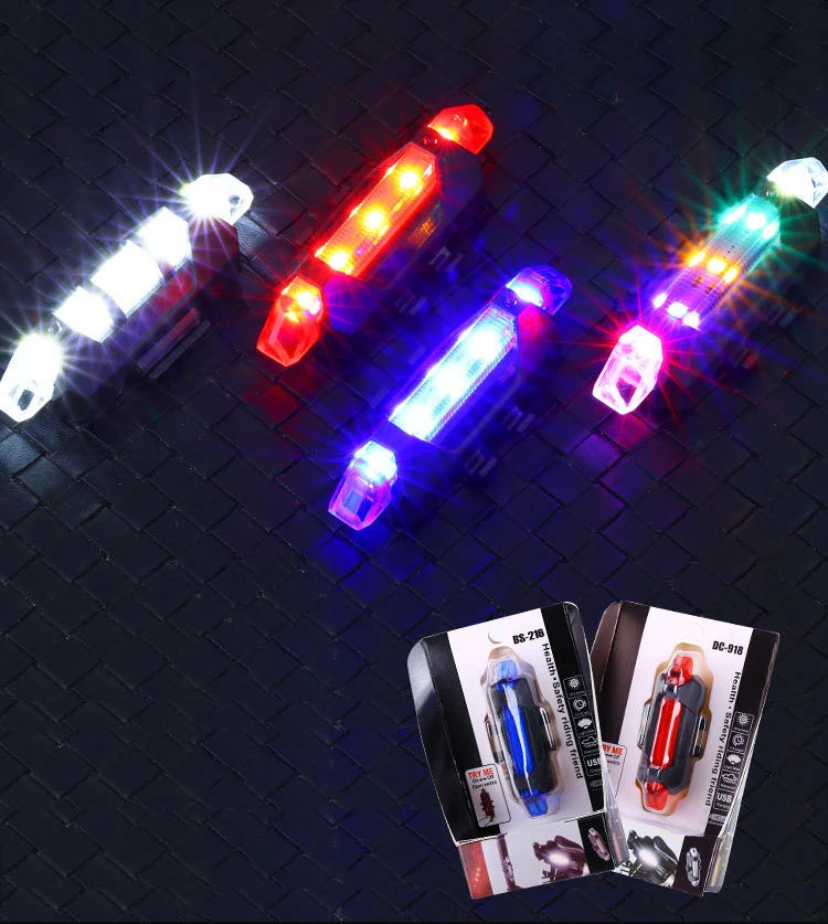 LUZ LED RECARGABLE BICI caja*