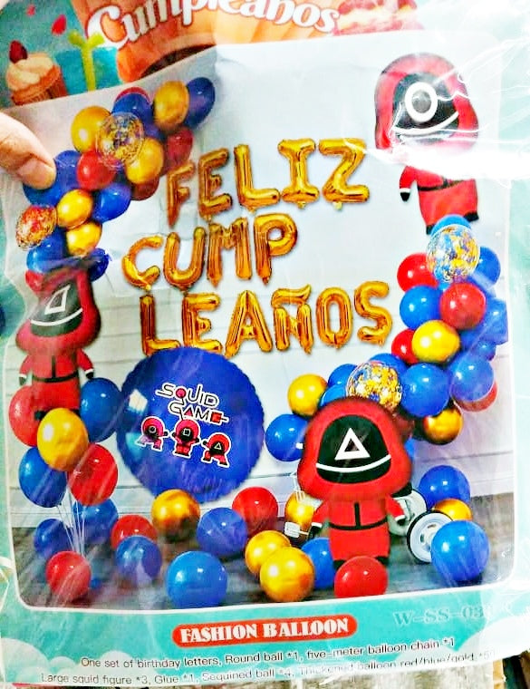 SET DE GLOBOS GAME